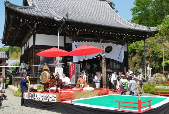 稚児行列のイベント同時開催