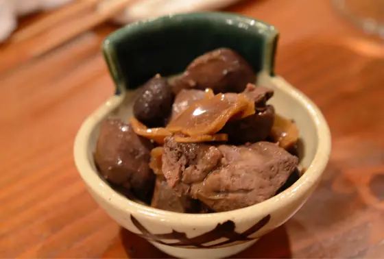 お酒に合う料理が自慢