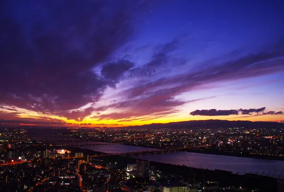 360度の夜景