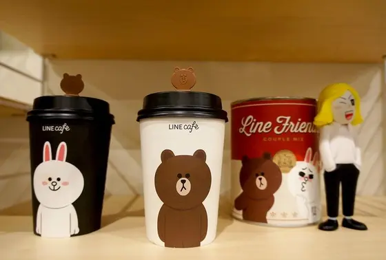 LINE cafeも♡