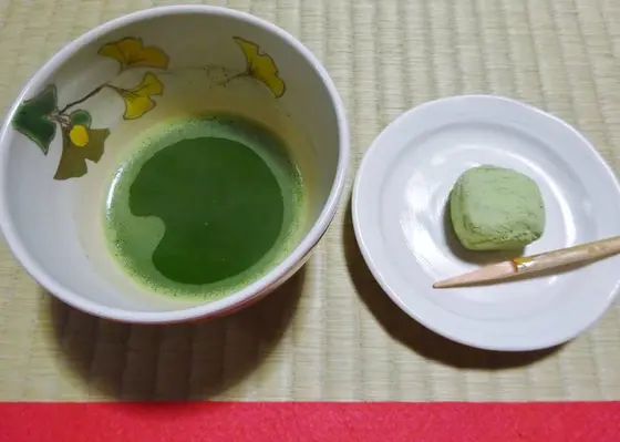 特別公開時、お抹茶席も