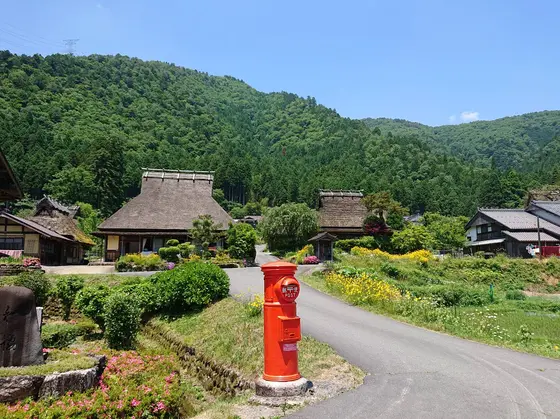 懐かしの丸ポスト