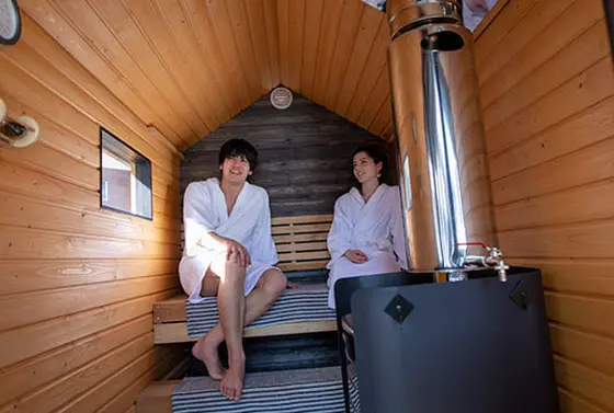 トレーラーサウナ🧖🏼‍♀️もあります。