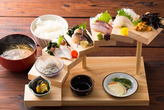 絶景お造りステージ