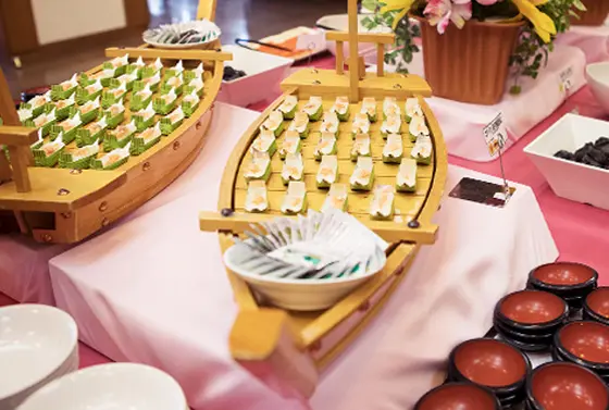 朝食ブュッフェ