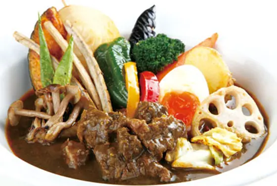 黒のドラキュラビーフスープカレー