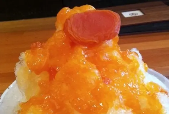 夏はかき氷がオススメ。