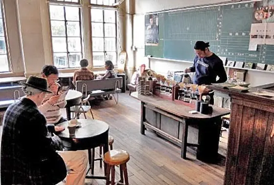 本格的なコーヒーを堪能。