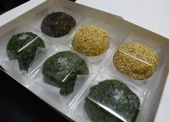 ふわふわの大福もち