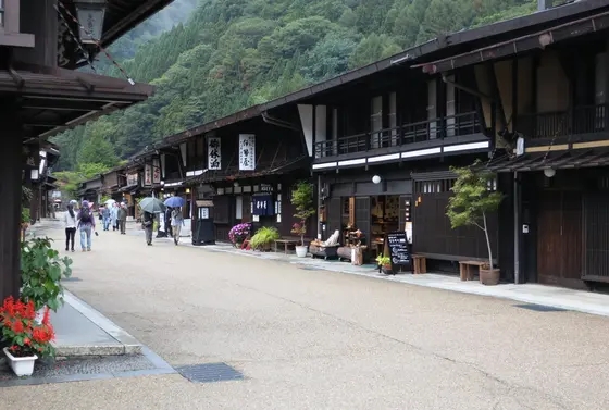 結構長い宿場町