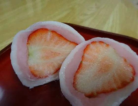 大満足…！イチゴ大福