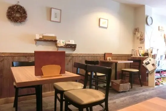 店内は小さな子供にも配慮しています