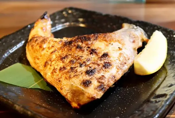 数量限定・かま塩焼き 380円