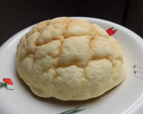 円形のメロンパン