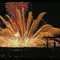 宮島の水中花火は迫力満点じゃけぇ