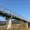 【島根県江津市桜江町】JR三江線と三色橋と沈下橋