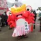空は晴れ渡り、壮大な日本海を餘部鉄橋「空の駅」から