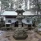 春の地吹雪 鞍馬山の魔王殿へ