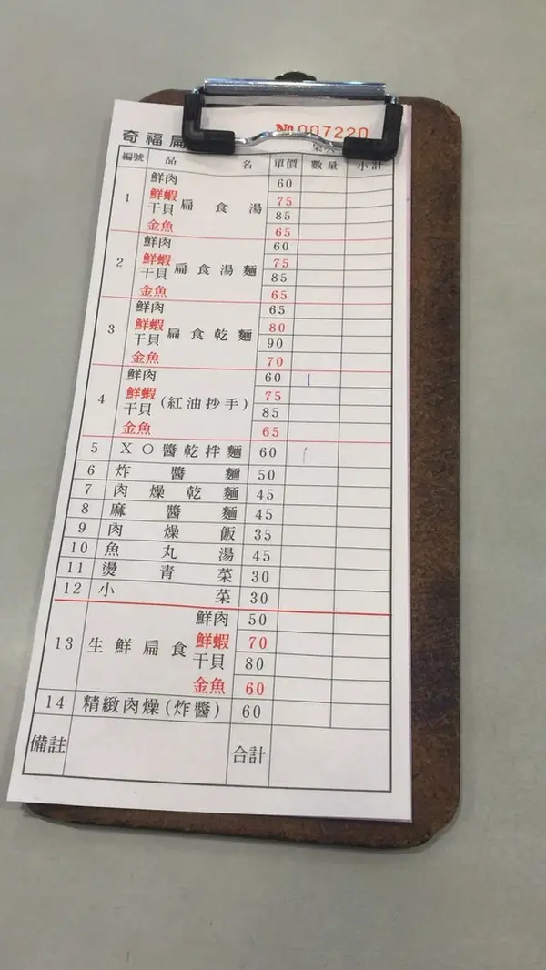 メニュー