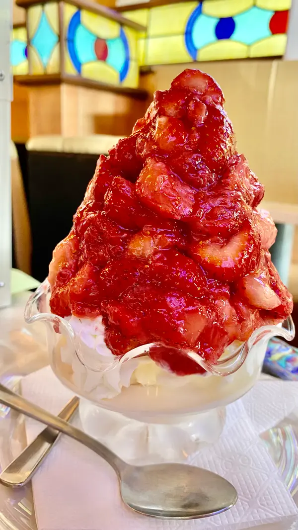春先のいちごババロア