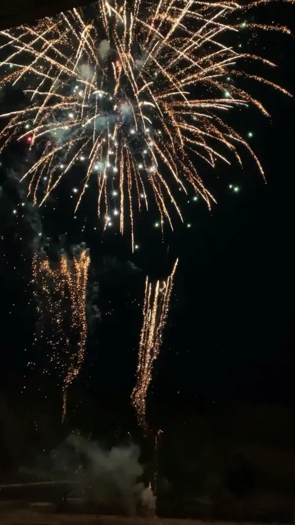感動の花火🎆