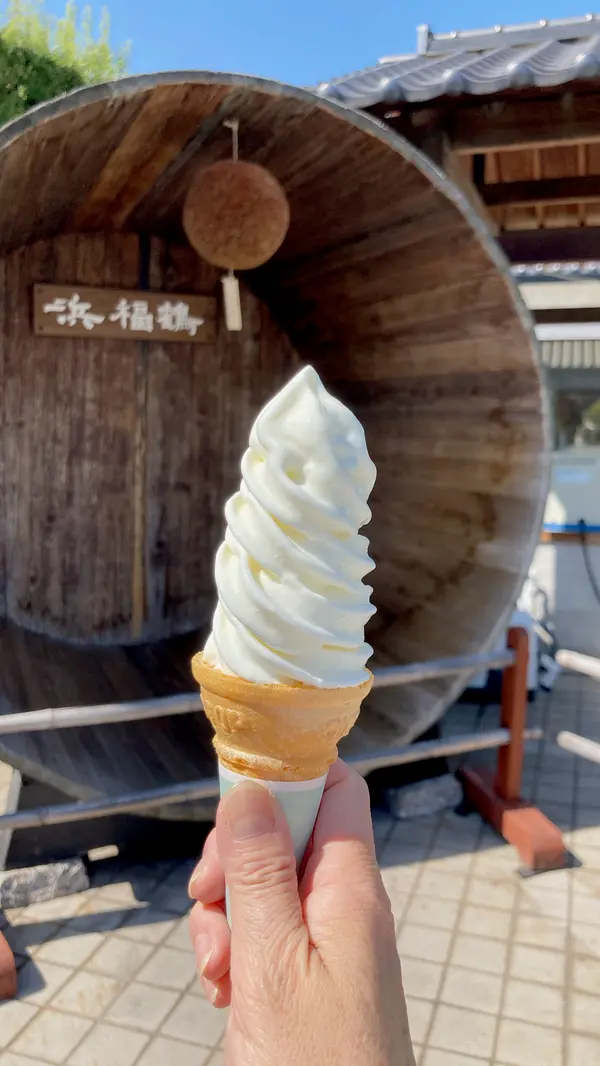 お酒香るソフトクリーム