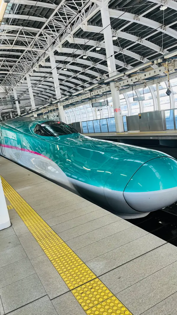 東北新幹線、ハヤブサ。