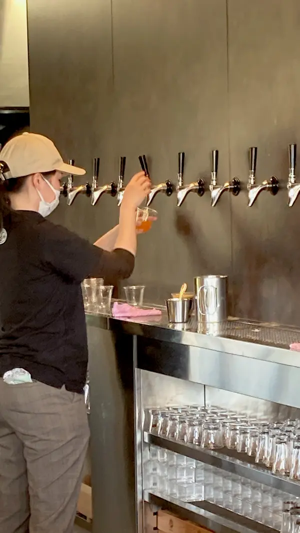 タップがズラリ