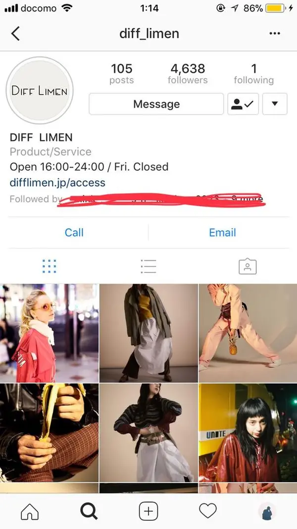 インスタグラム