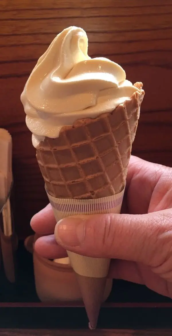 醤油ソフトクリーム