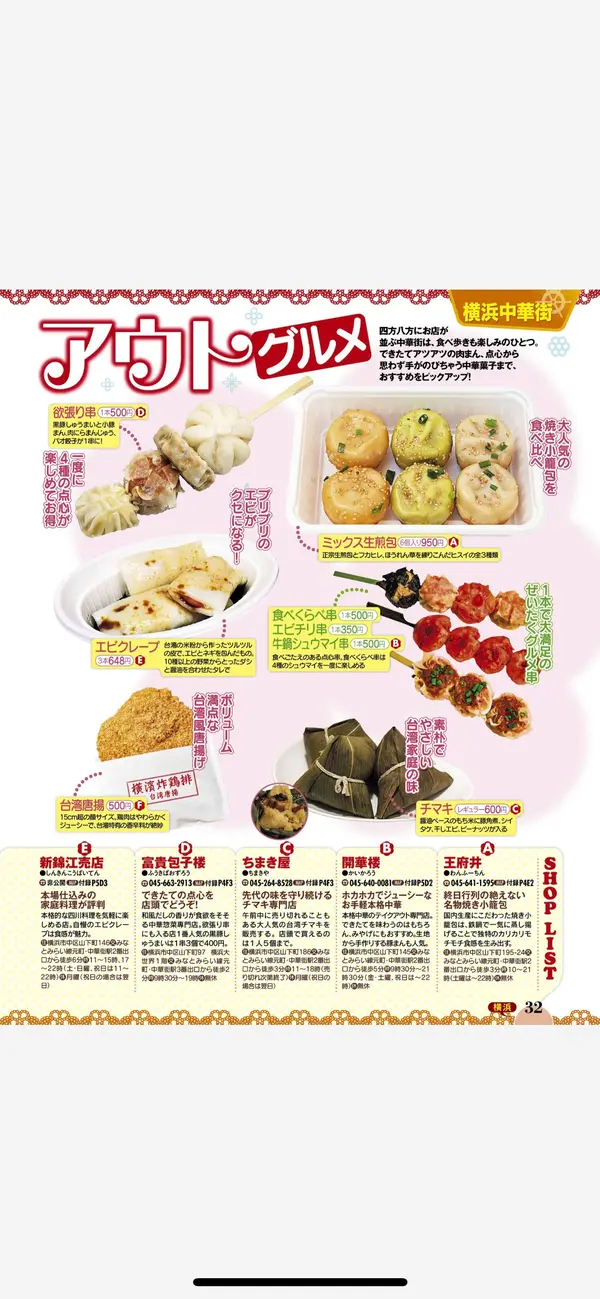 スポット内のおすすめ