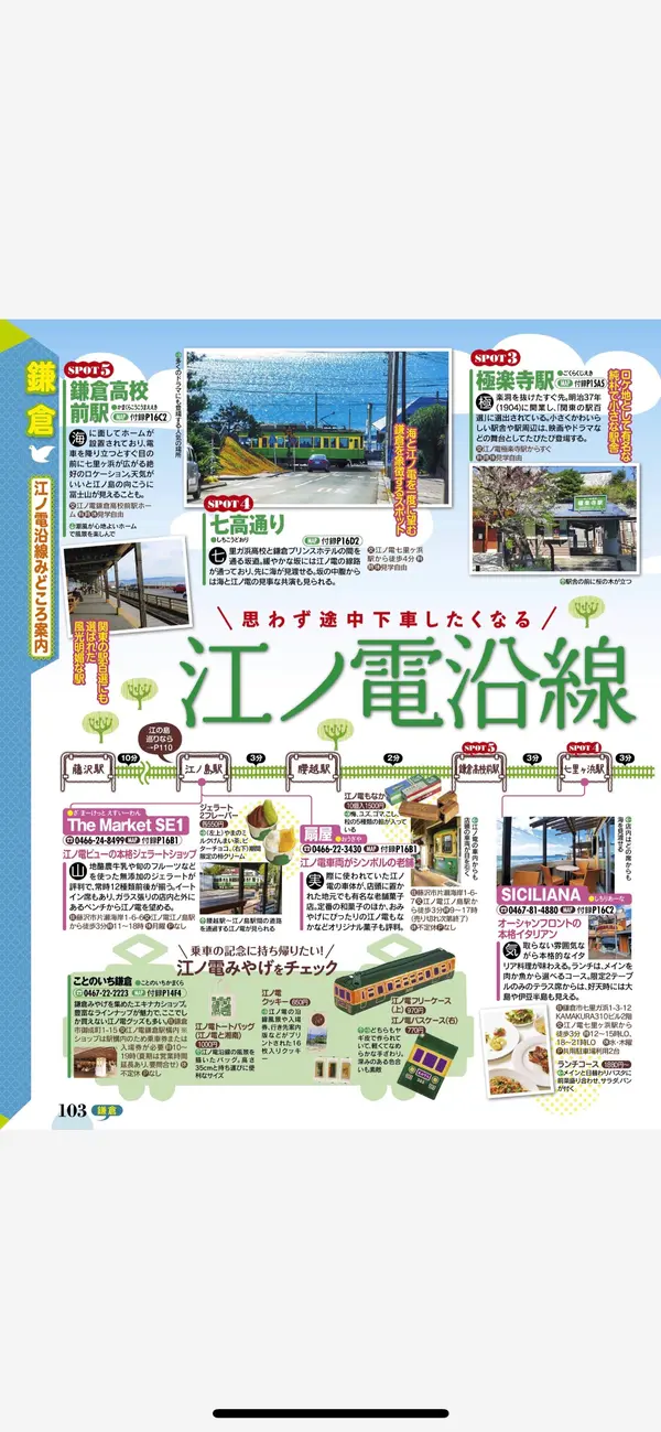 スポット内のおすすめ