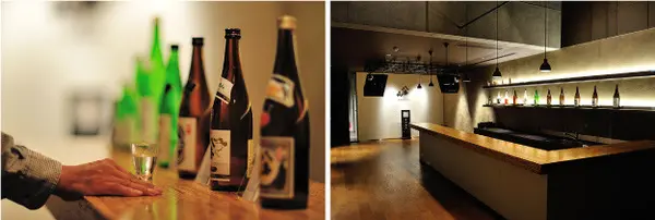 試飲カウンター