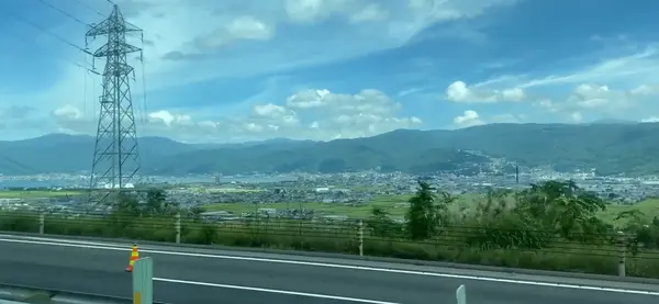 車窓からの景色