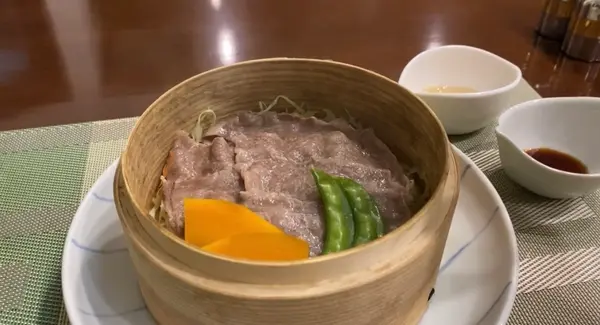 信州牛のせいろ蒸し