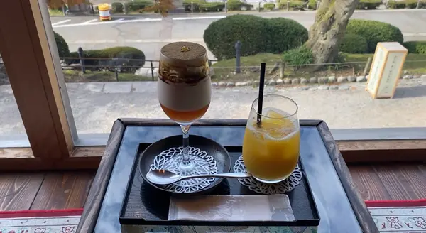 ほうじ茶ティラミスパフェ