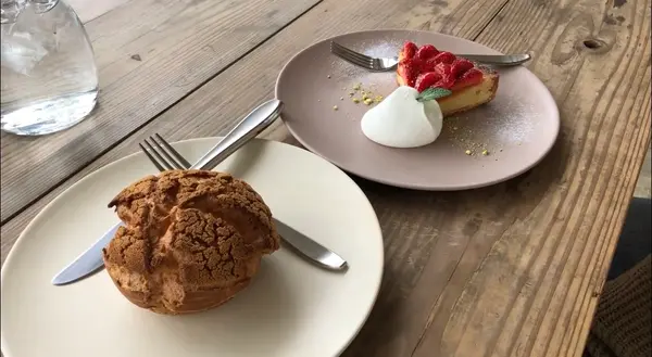 クリームが濃厚で美味しかった😍😍😍