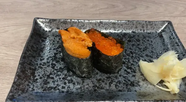 ウニといくら。