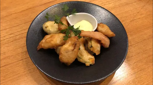 鮮魚と季節野菜のフリット