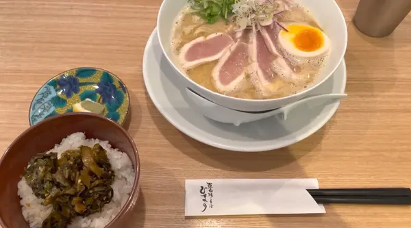 LINE友達追加でサービスしてもらった高菜ごはん🍚