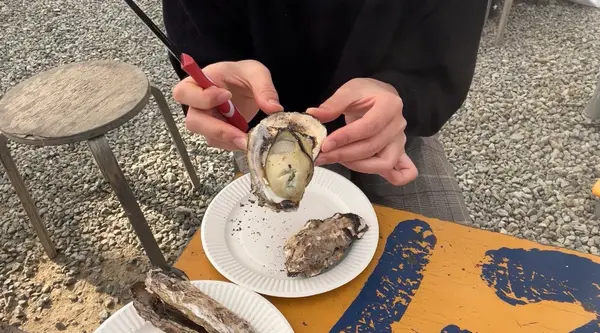 焼き牡蠣