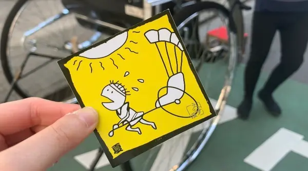 可愛いステッカー！