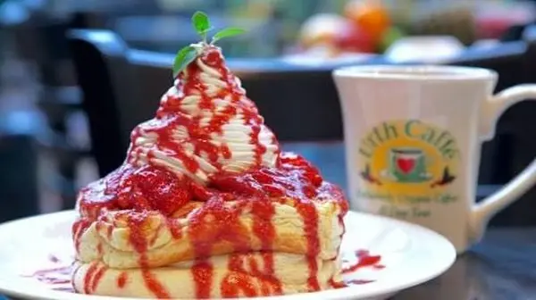 メレンゲのパンケーキが絶品