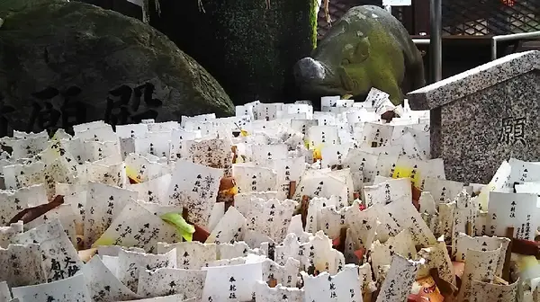 願掛け猪と座立亥串