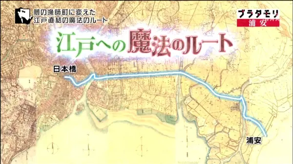日本橋魚河岸への魔法のルート