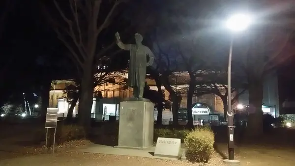野口英世像