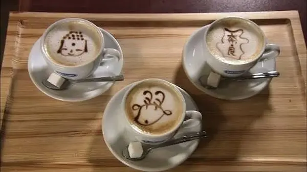 ラテアート✨