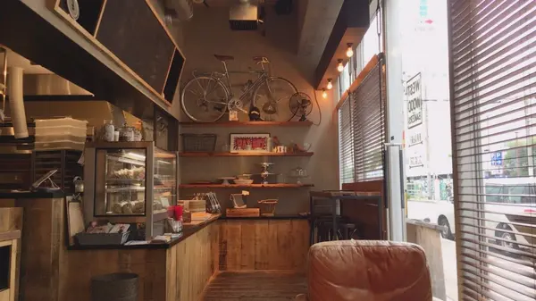 オシャレな店内