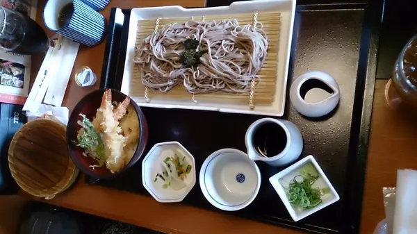 海老天丼セット