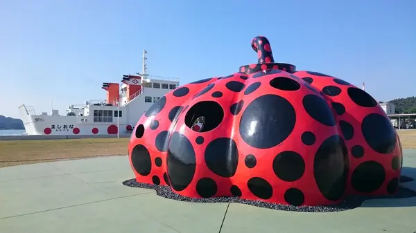 フェリーと赤南瓜